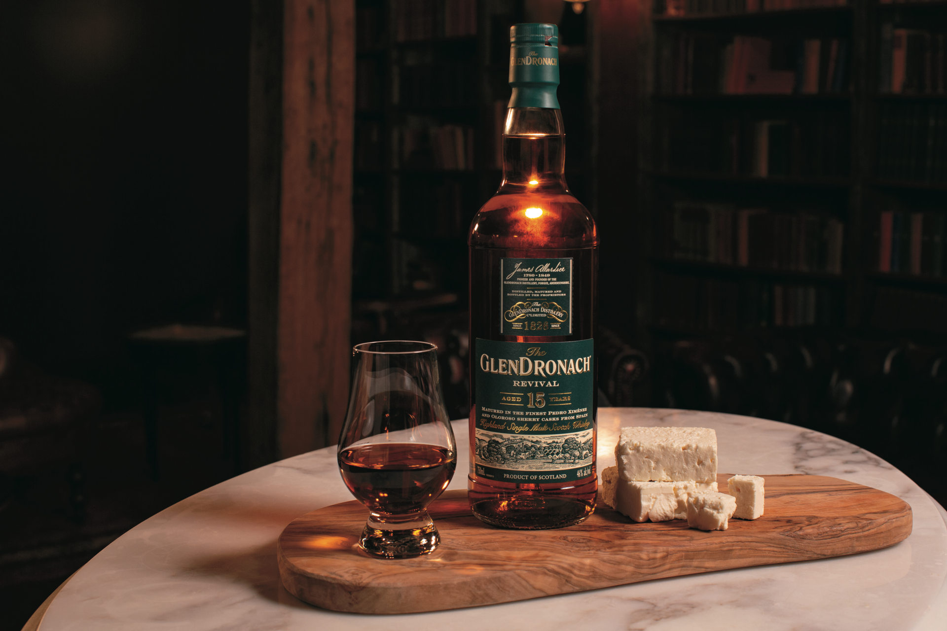 slide 2 of 2, The GlenDronach Single Malt Scotch Whisky Revival Aged 15 Years 750 mL Bottle, 92 Proof, 750 ml