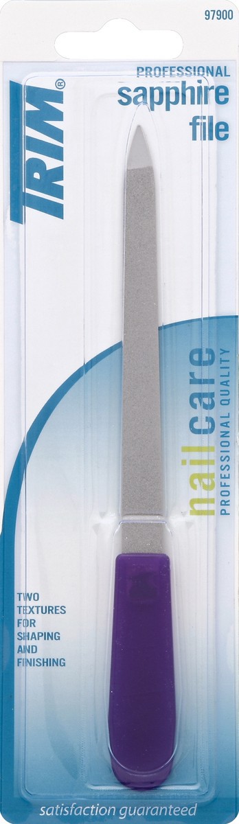 slide 2 of 2, Trim Saffire File, 1 ct
