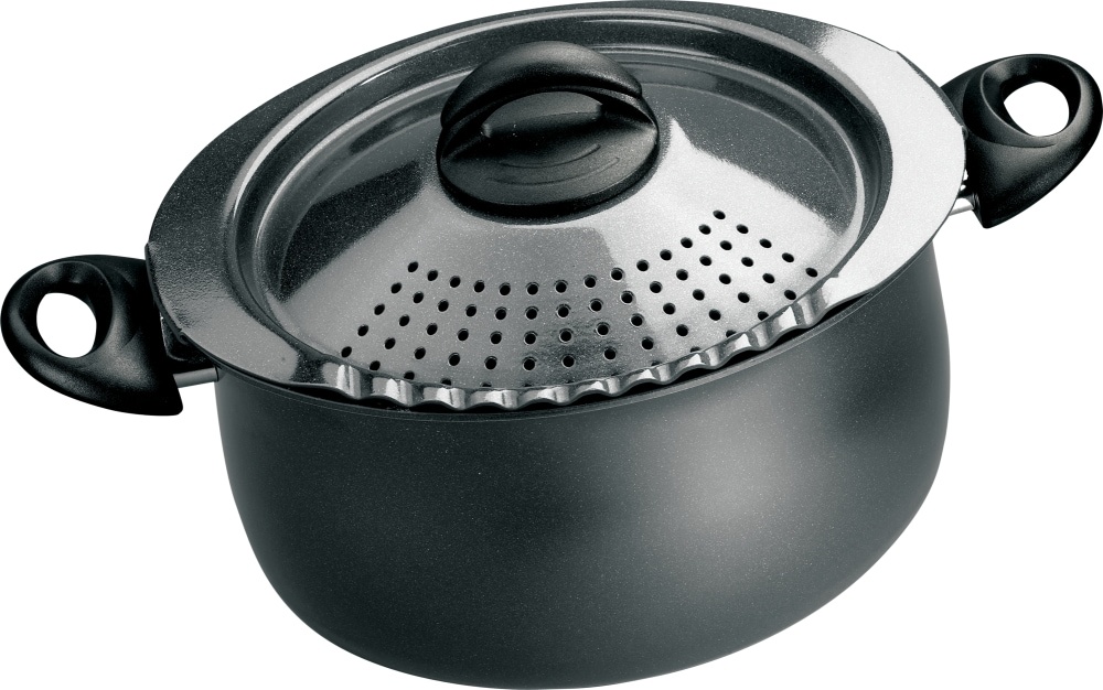 slide 1 of 1, Bialetti Pasta Pot-Charcoal, 1 ct