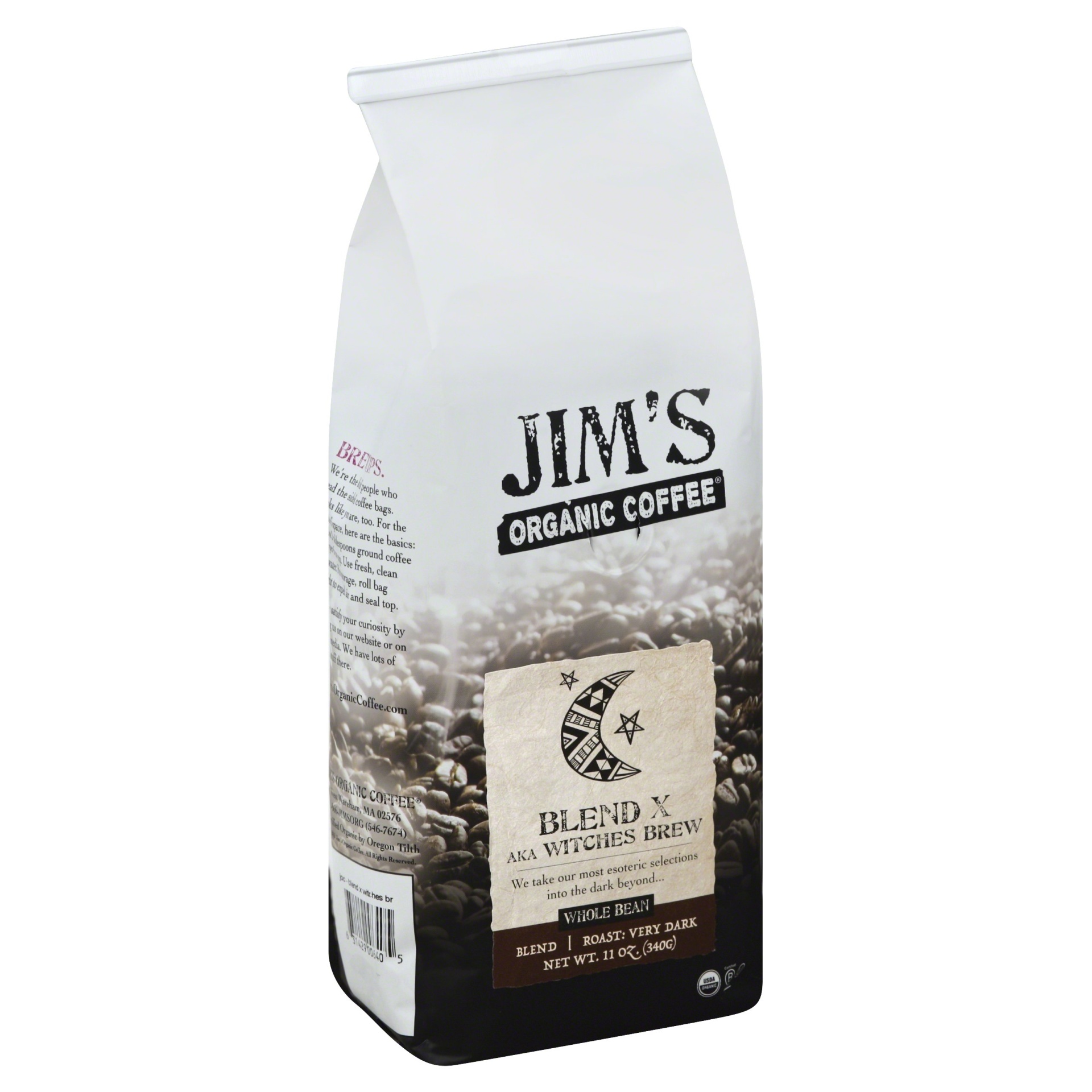 slide 1 of 4, Jim's Organic Coffee Coffee 11 oz, 11 oz