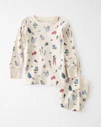 Littleplanet Baby Organic Cotton Pajamas Set Veggie Garden Print 24M