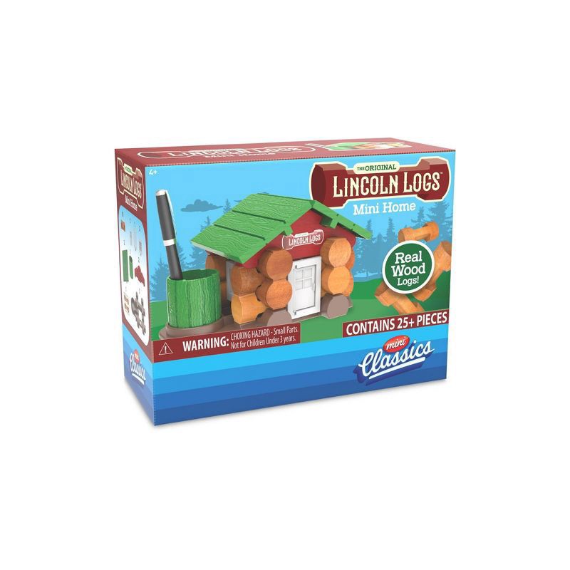 slide 9 of 9, Lincoln Logs – Mini Classics, 1 ct