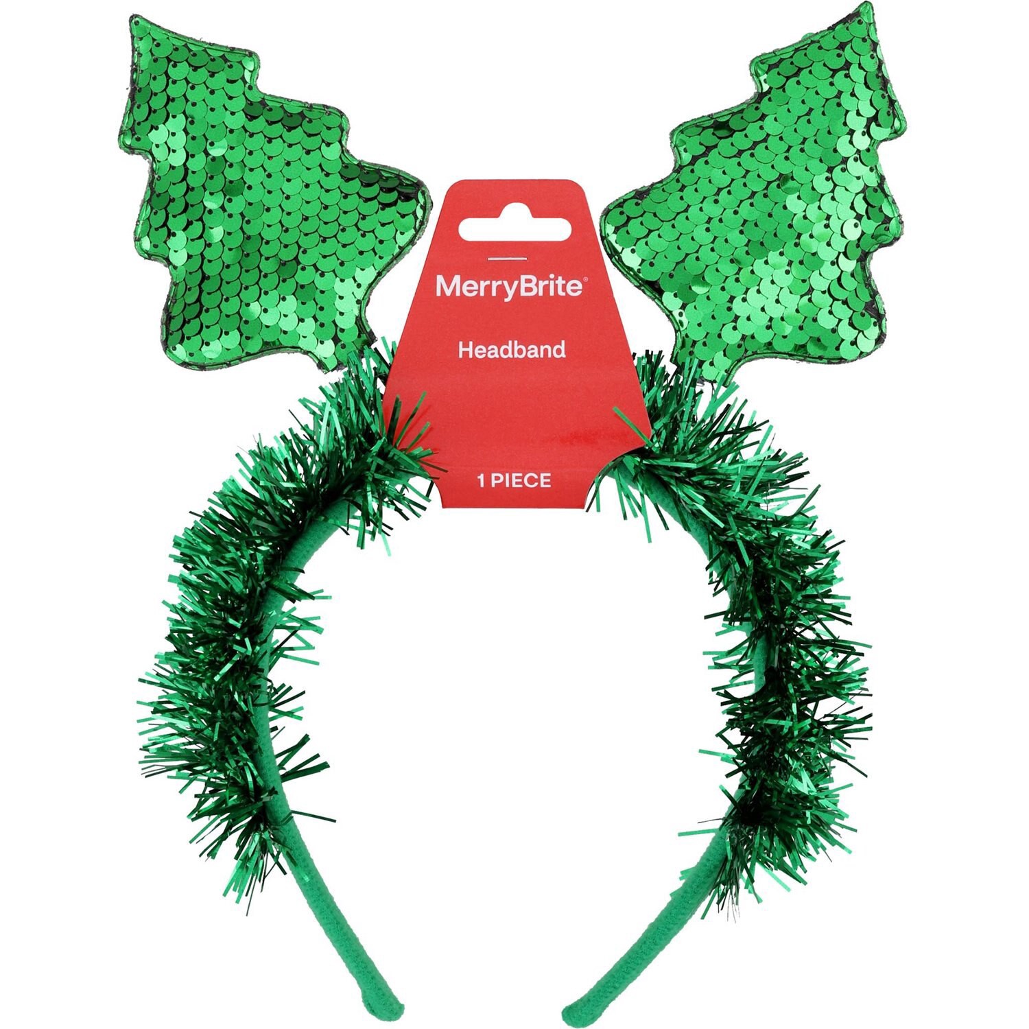 slide 1 of 1, Merry Brite Xmas Headband Asst 2, 1 ct
