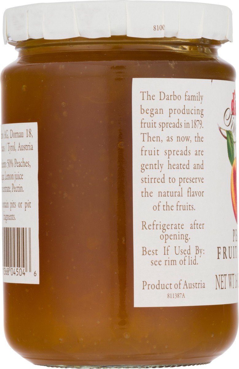 slide 6 of 11, d'Arbo Peach Fruit Spread, 16 oz