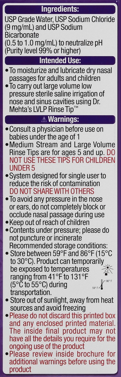 slide 8 of 12, NeilMed NasaMist Value Size All-in-One Saline Spray 177.6 gr, 177.60 gram