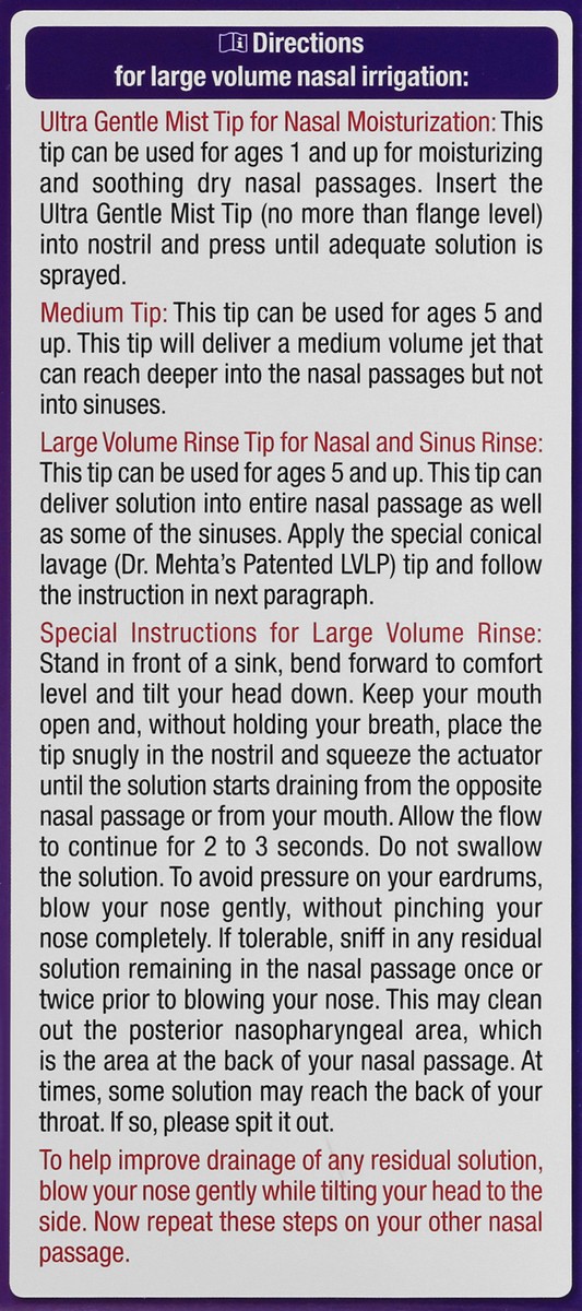 slide 2 of 12, NeilMed NasaMist Value Size All-in-One Saline Spray 177.6 gr, 177.60 gram