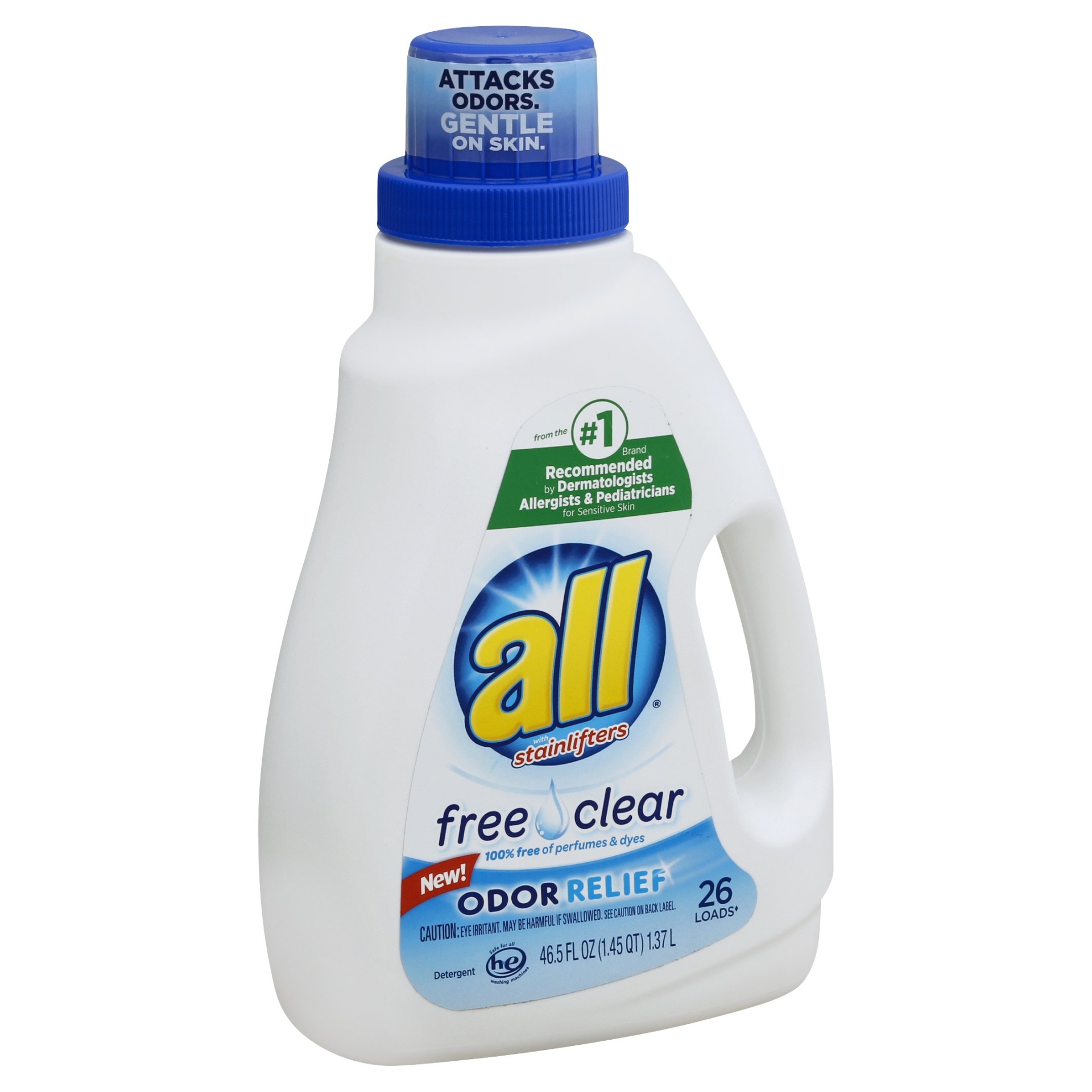 slide 1 of 1, All Free Clear Odor Relief, 46.5 oz
