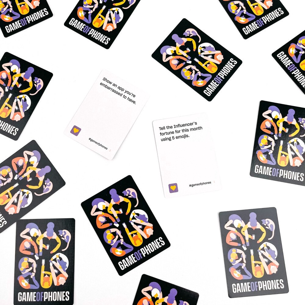 slide 3 of 5, Breaking Games Game of Phones Card Game, 1 ct