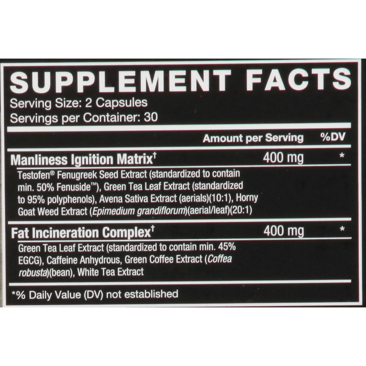 slide 13 of 13, Force Factor Testosterone Booster & Fat Burner 60 ea, 60 ct