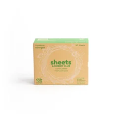Sheets Fresh Linen Scent Laundry Detergent 50 ea