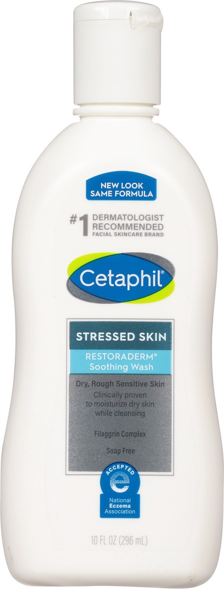 slide 5 of 9, Cetaphil Stressed Skin Soothing Wash 10 fl oz, 10 fl oz