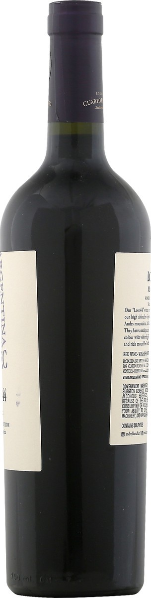 slide 7 of 8, Lote 44 Malbec, 750 ml