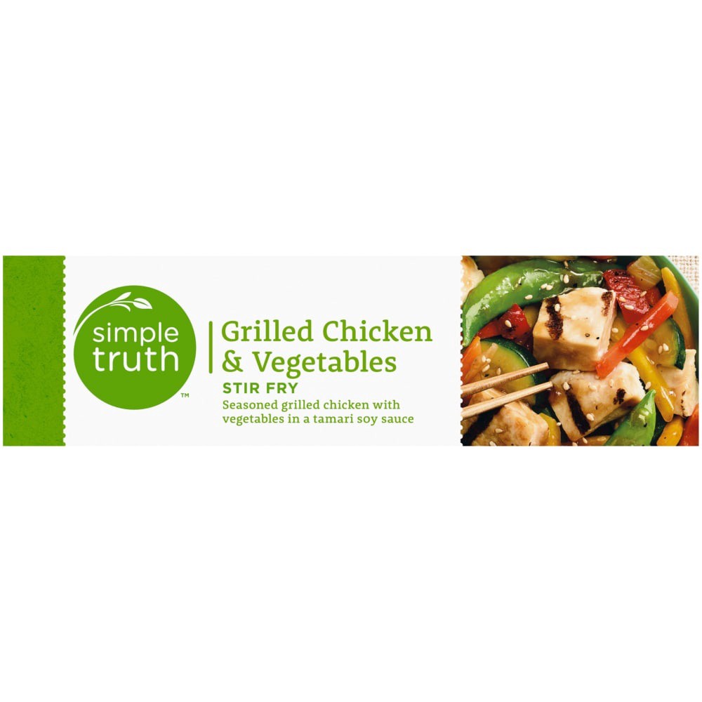 slide 2 of 3, Simple Truth Grilled Chicken & Vegetables Stir Fry, 8.5 oz