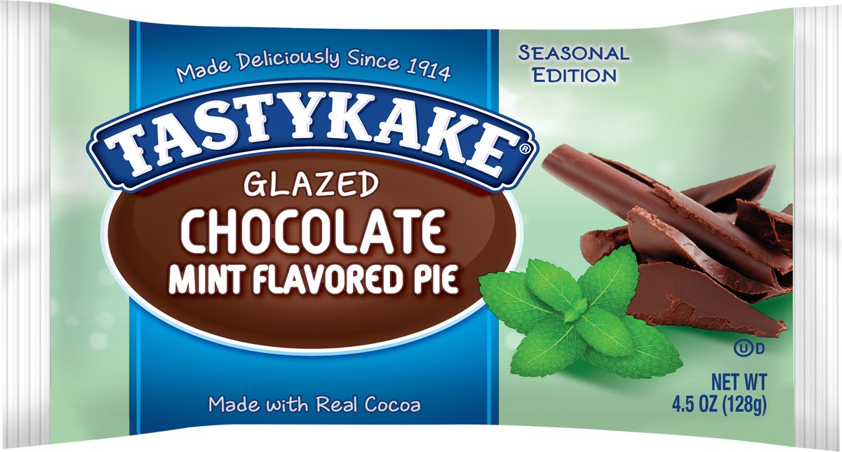 slide 9 of 9, Tastykake Glazed Chocolate Mint Flavored Pie 4.5 oz, 4.5 oz