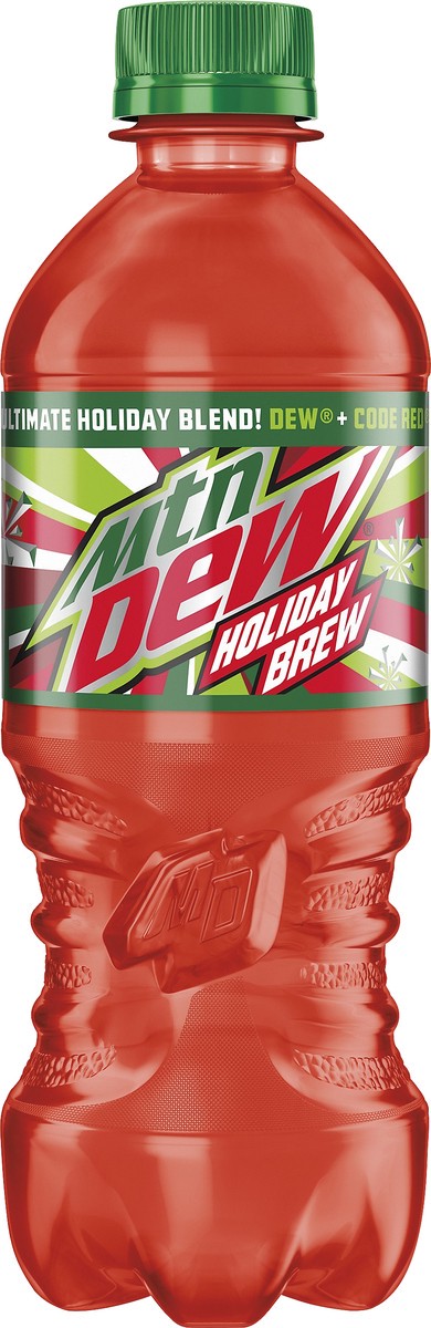 slide 3 of 3, Mountain Dew Holiday Brew Soda - 20 fl oz, 20 fl oz