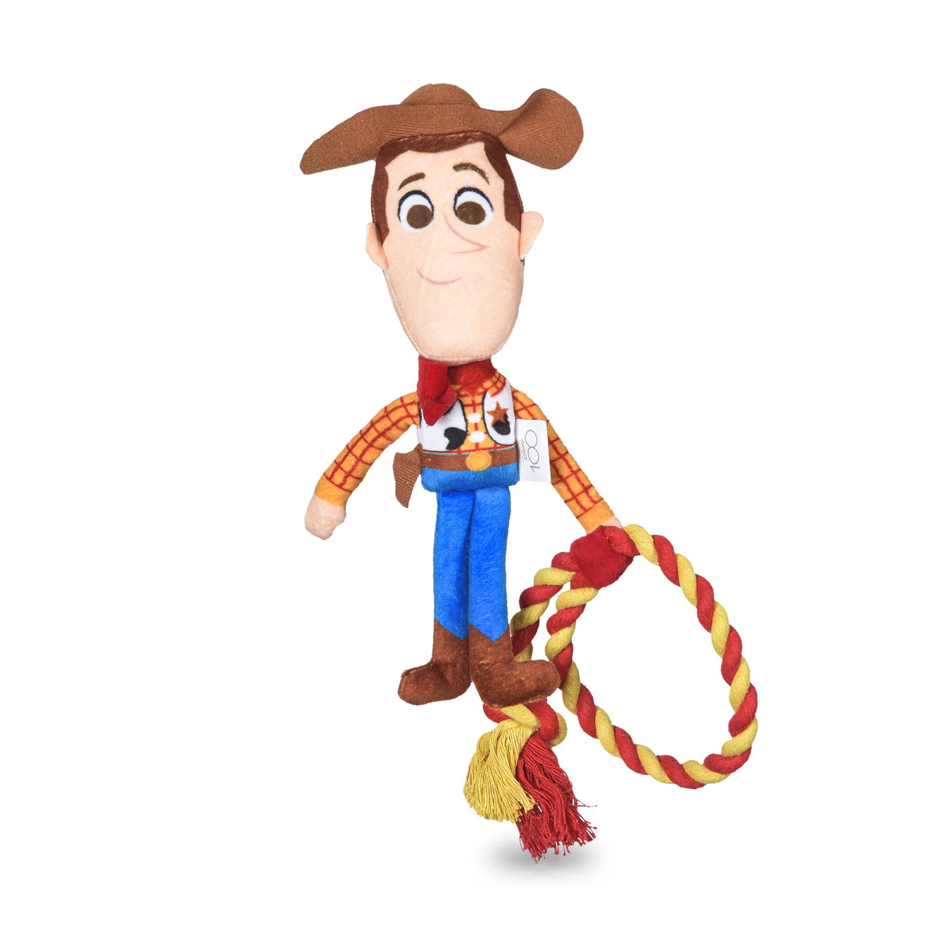 Disney for Pets Pixar's Toy Story Woody Rope Lasso Dog Toy Squeaker 1 ct Shipt