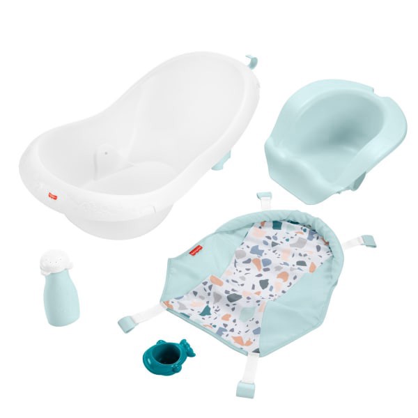 slide 13 of 13, Fisher-Price 4-in-1 Sling'n Seat Tub, 1 ct