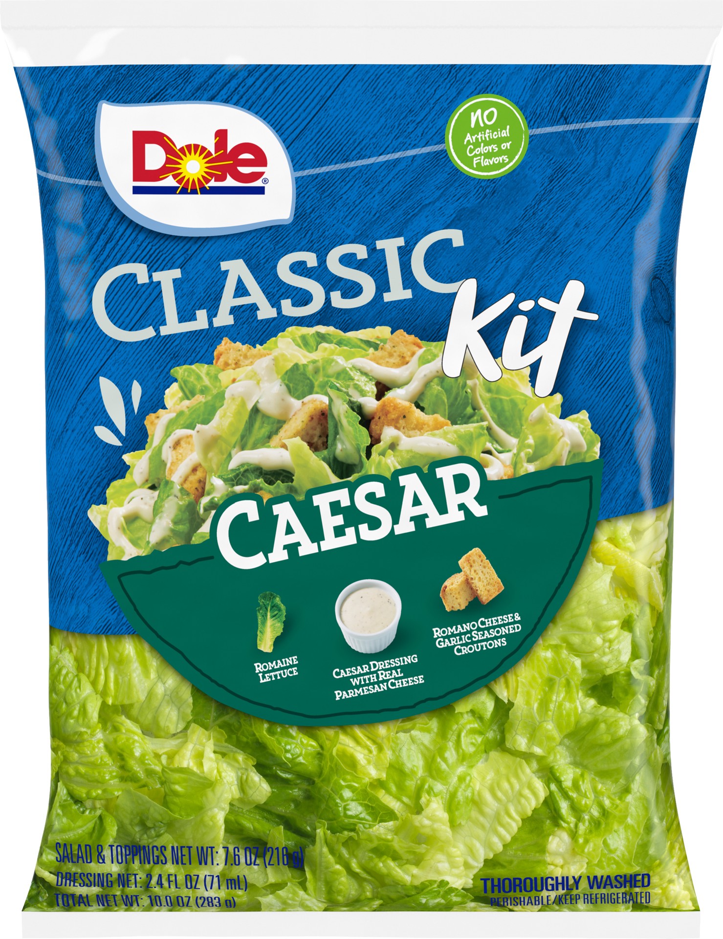 slide 1 of 2, Dole Caesar Kit, 10 oz