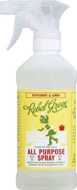 slide 1 of 1, Rebel Green Peppermint Lemon All Purpose, 16 oz