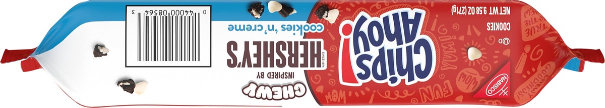 slide 2 of 15, NABISCO CHEWY HERSHEY COOKIES & CREME COOKIES, 9.6 oz