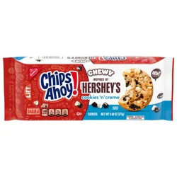 NABISCO CHEWY HERSHEY COOKIES & CREME COOKIES