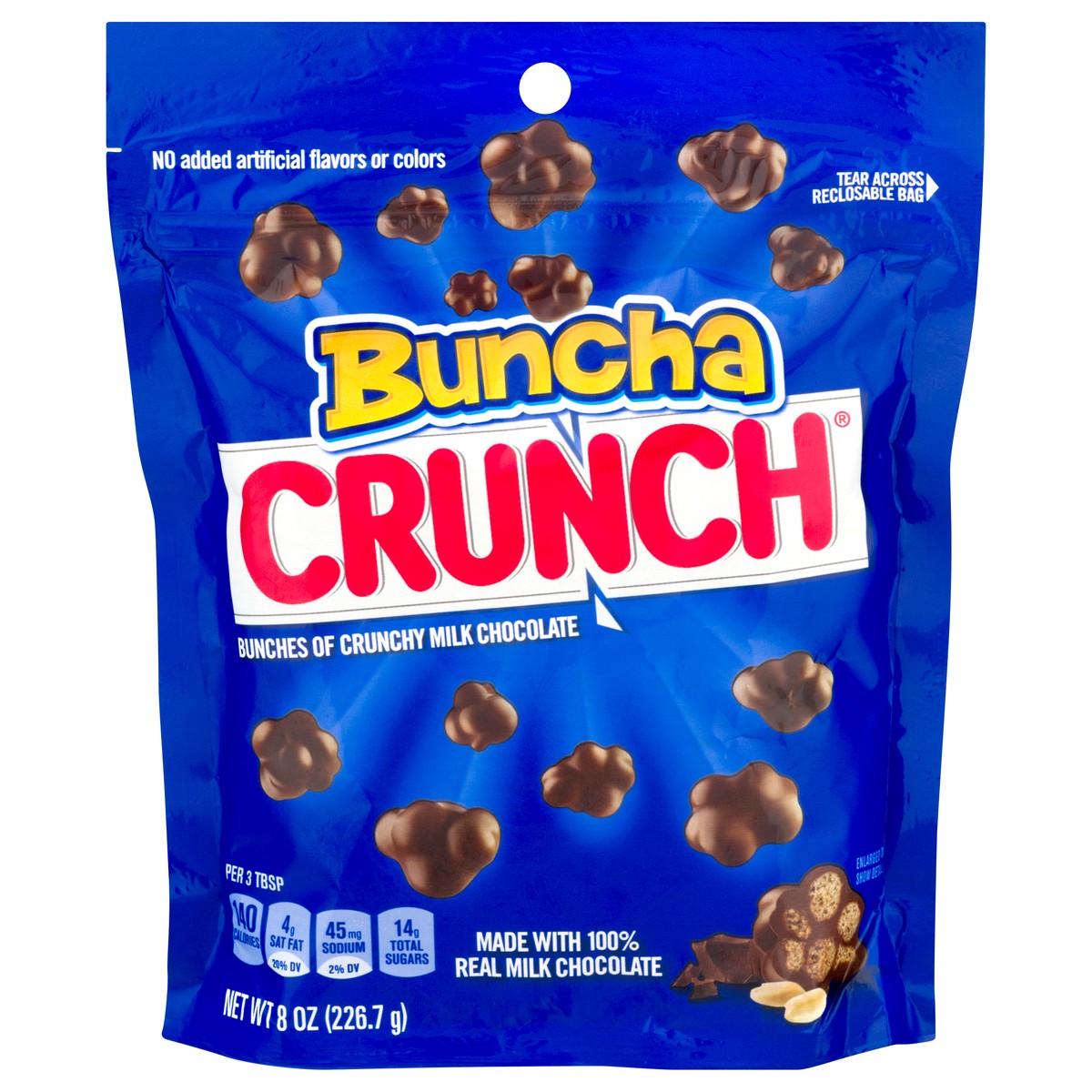 slide 13 of 13, Crunch Buncha Crunchy Bunch Milk Chocolate 8 oz, 8 oz