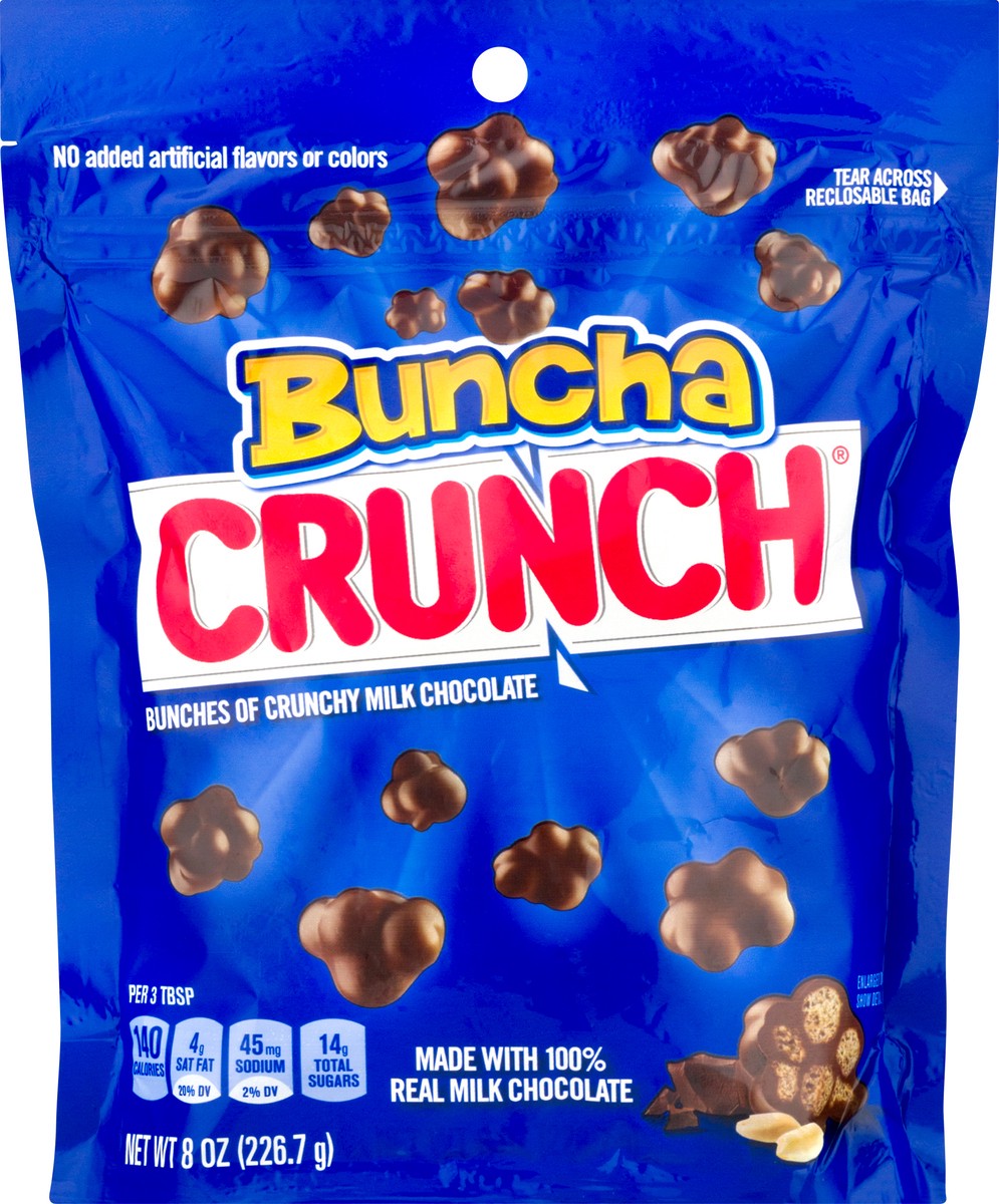 slide 1 of 13, Crunch Buncha Crunchy Bunch Milk Chocolate 8 oz, 8 oz