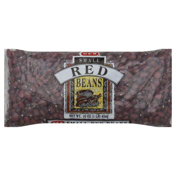 slide 1 of 1, H-E-B Small Red Beans, 16 oz