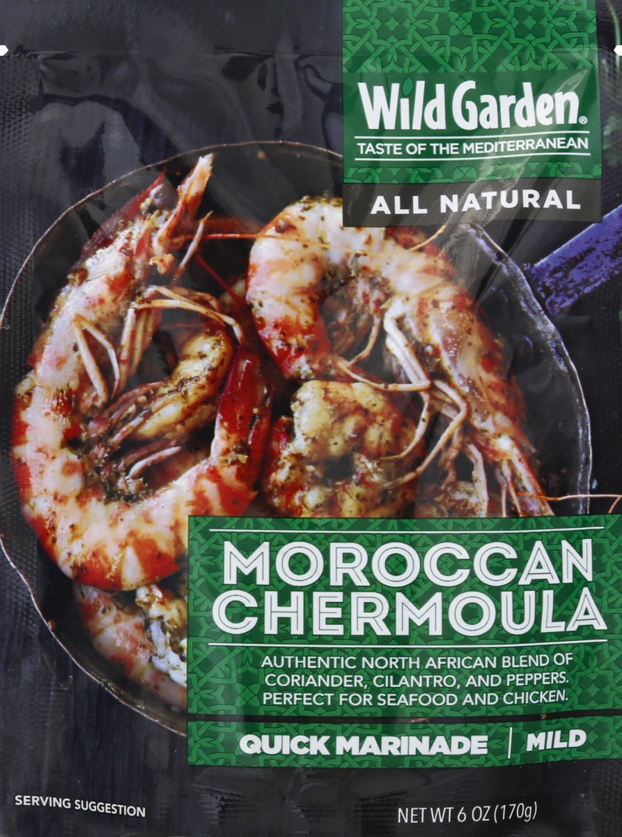 slide 6 of 6, Wild Garden Moroccan Chermoula, 6 oz