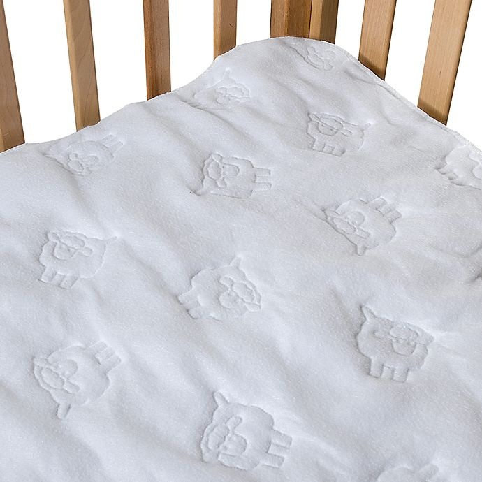 slide 1 of 1, bb Basics Waterproof Flat Crib Pad Cover, 1 ct