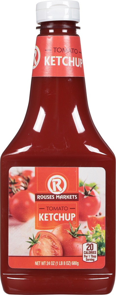 slide 5 of 11, Rouses Markets Tomato Ketchup 24 oz, 24 oz