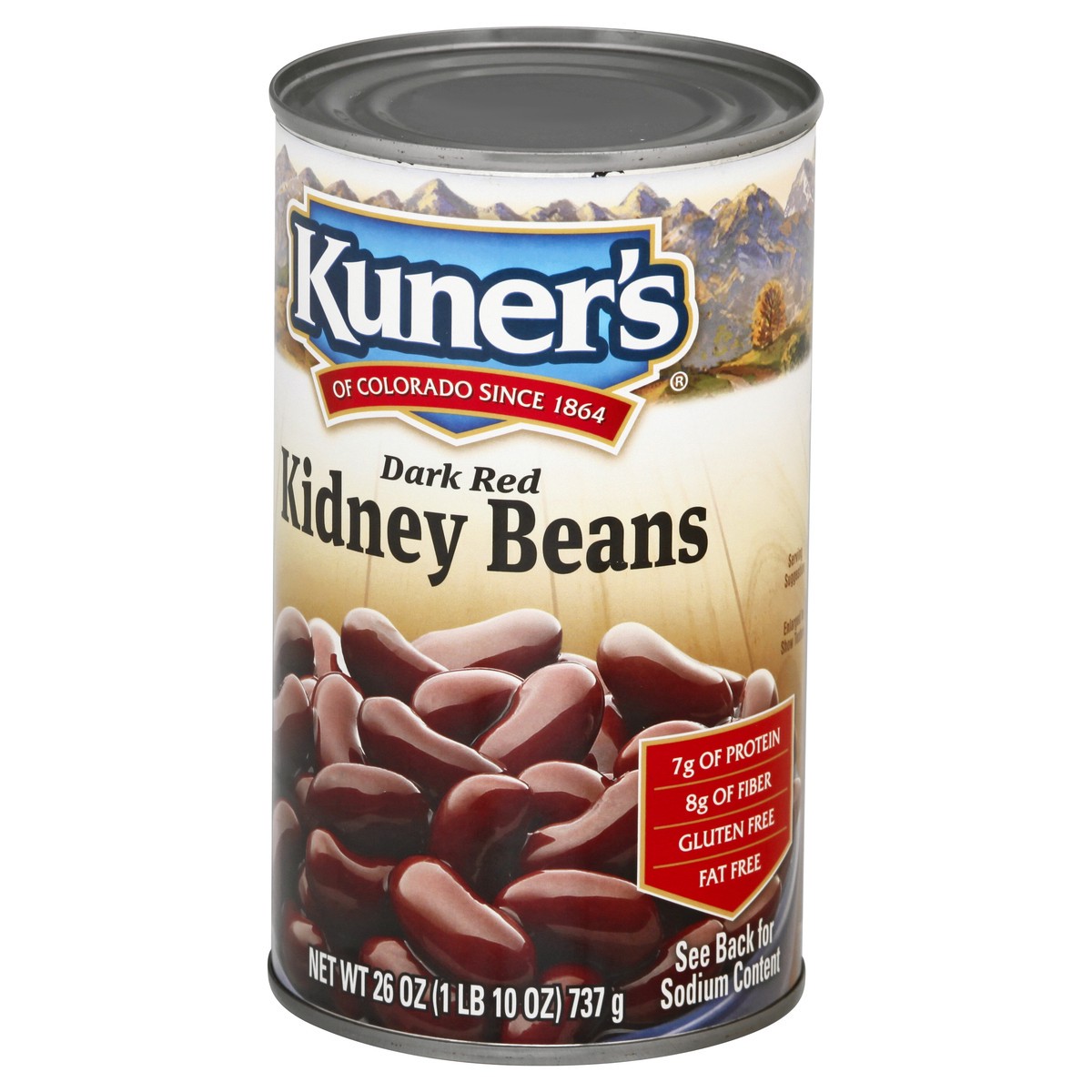 slide 4 of 9, Kuner's Dark Red Kidney Beans 26 oz, 26 oz
