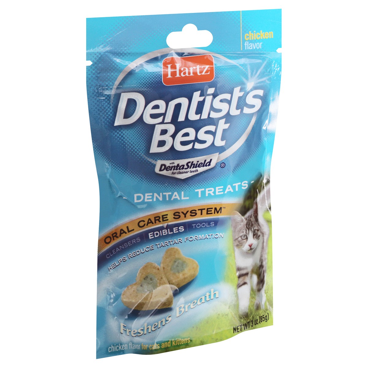 slide 5 of 9, Hartz Best Dental Cat Treats, 3 oz