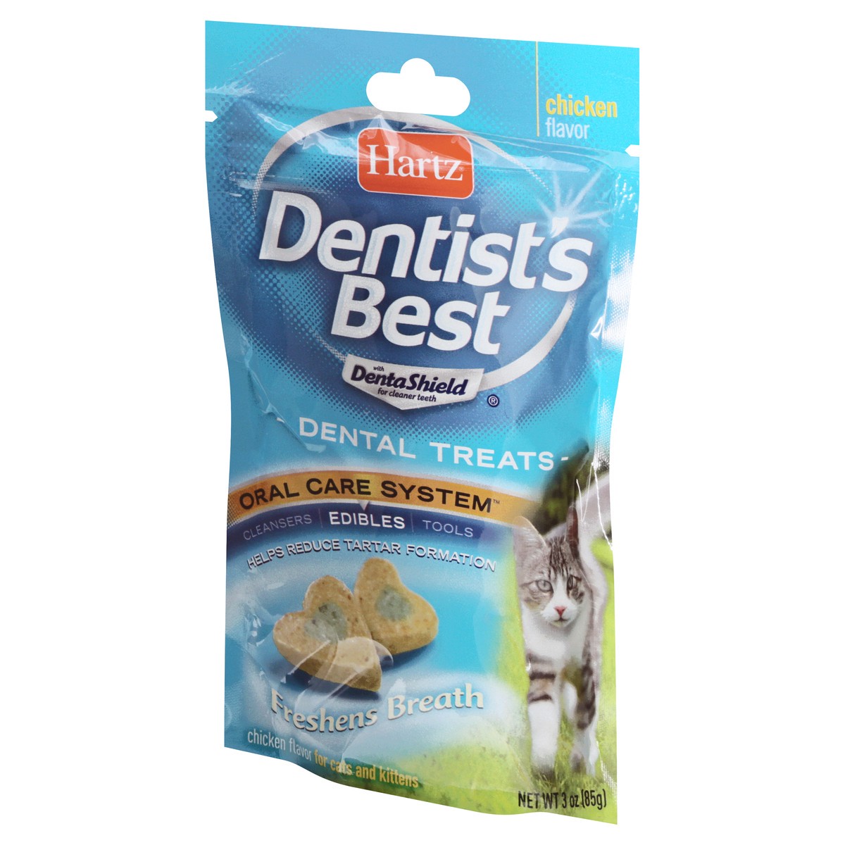 slide 6 of 9, Hartz Best Dental Cat Treats, 3 oz