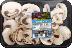 Giorgio Mushroom Steak Cut - Flat Tray Shingle Stack