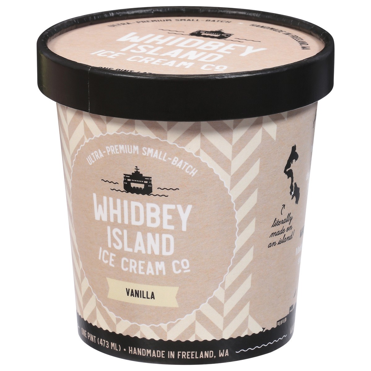 slide 2 of 9, Whidbey Island Ice Cream Co Vanilla Ice Cream 1 pt, 1 pint