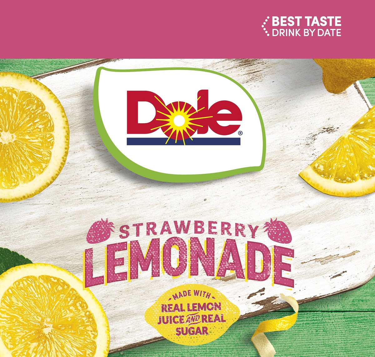 slide 3 of 4, Dole Strawberry Lemonade 12 ea, 12 ct