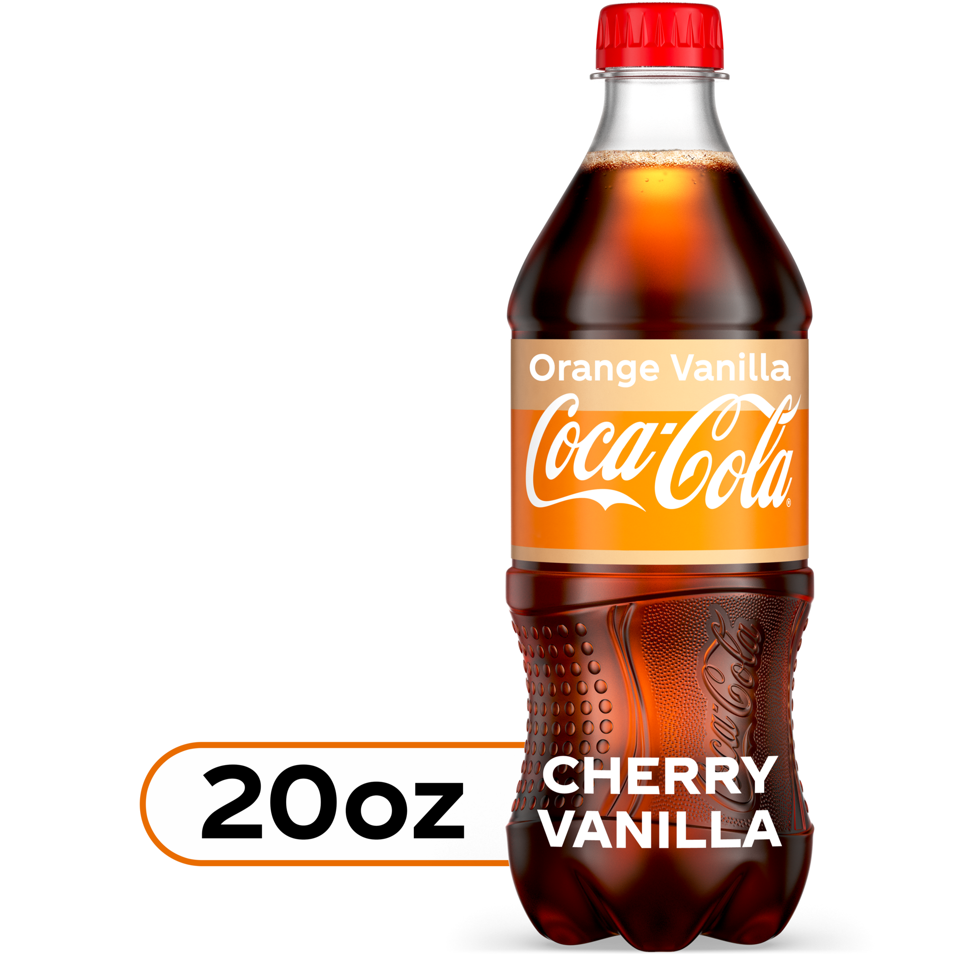 slide 1 of 7, Coca-Cola Orange Vanilla Bottle, 20 fl oz, 20 fl oz