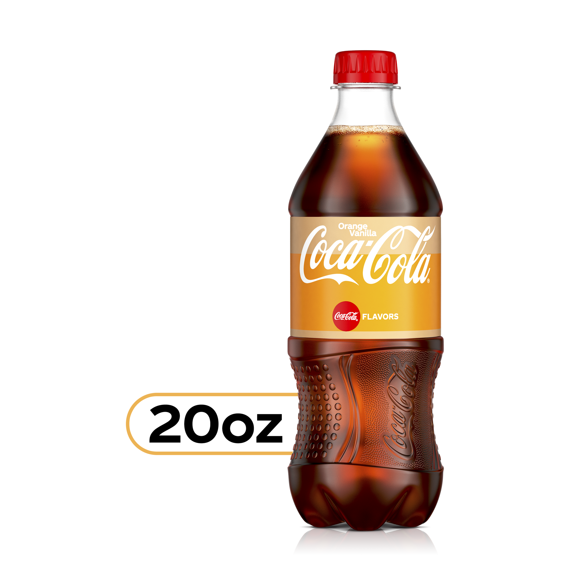 slide 1 of 7, Coca-Cola Orange Vanilla Bottle, 20 fl oz, 20 fl oz
