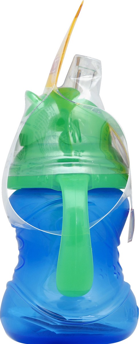 slide 3 of 6, Nuby Baby Cup 10Z 2Handle W/Straw, 1 ct