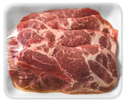 Kroger Bone-In Pork Shoulder Steaks - 3 per pack