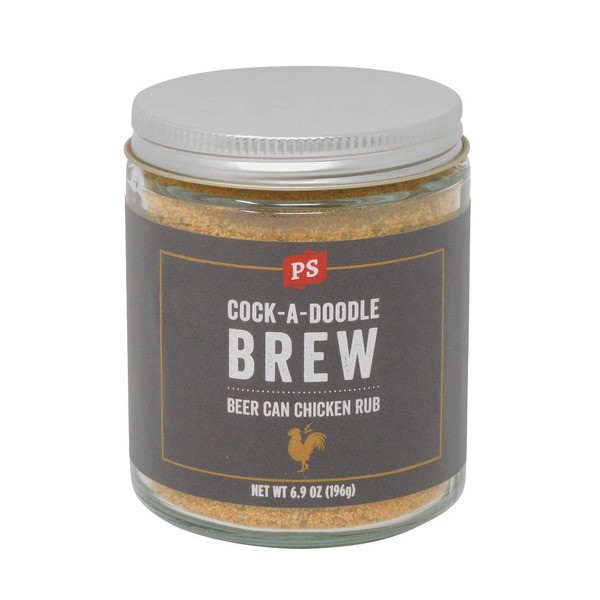 slide 1 of 1, PS Cock-a-doodle Brew Beer Can Chicken Rub, 6.9 oz