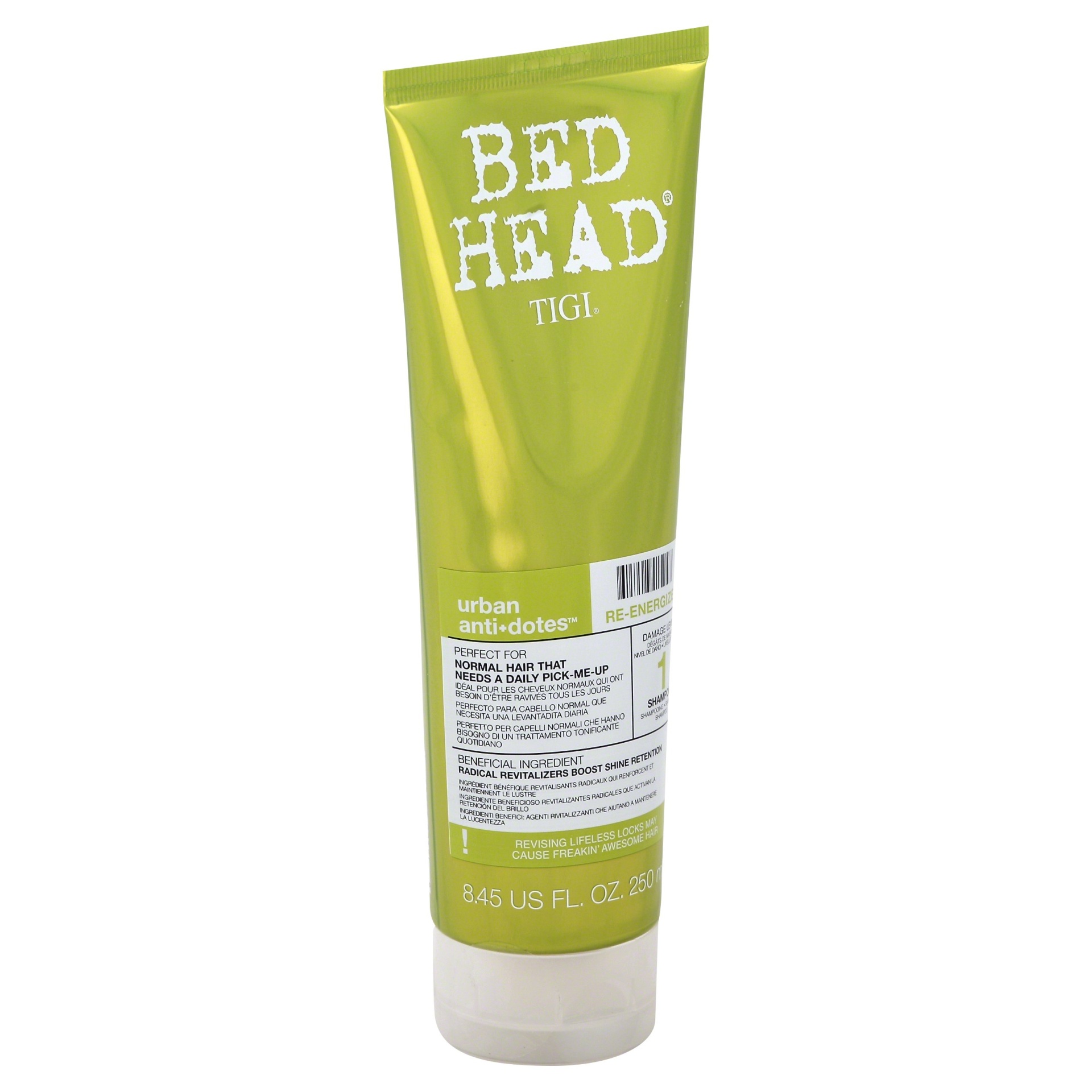 slide 1 of 2, Bed Head Urban Antidotes Re-Energize Shampoo, 8.4 oz