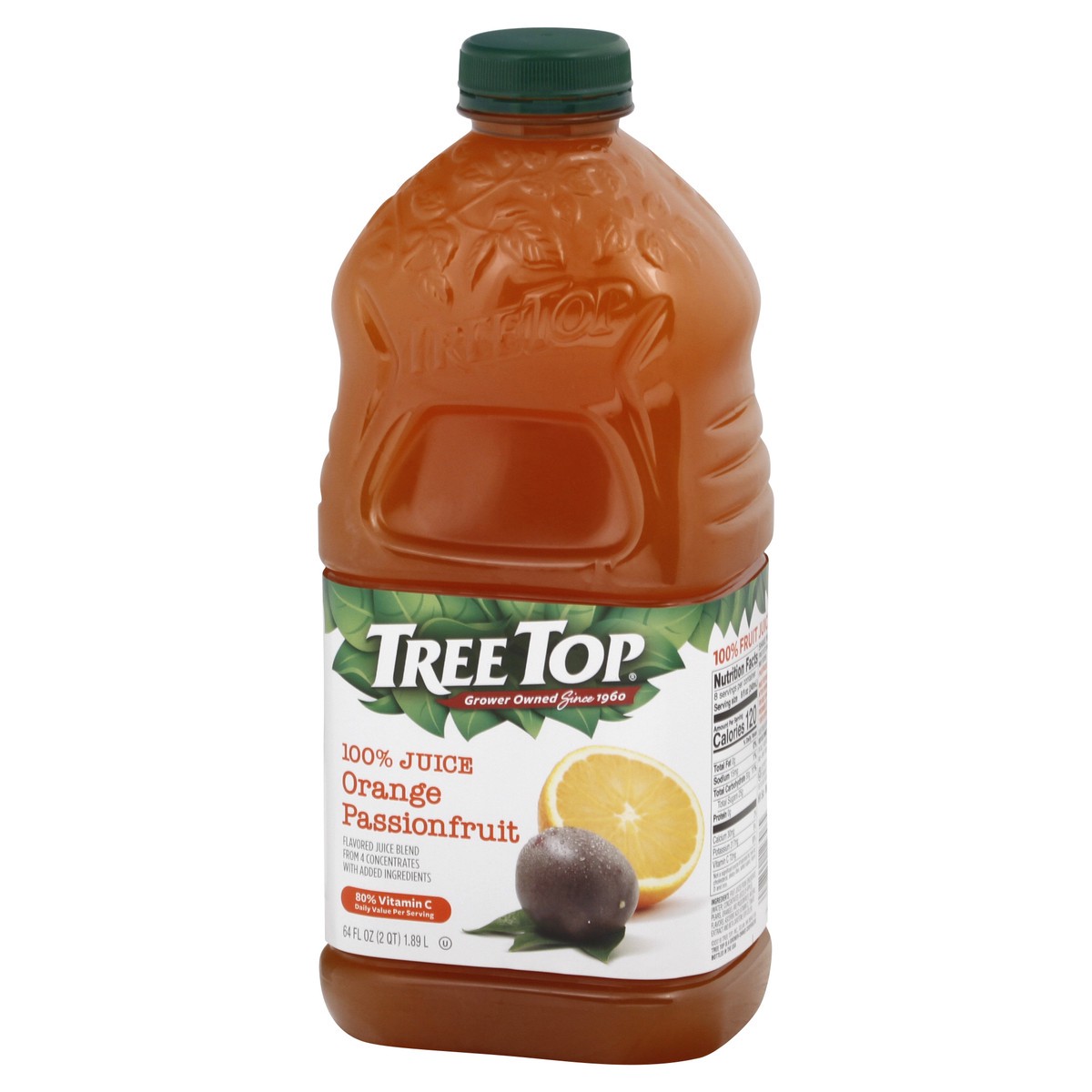 slide 4 of 9, Tree Top Orange Passionfruit 100% Juice 64 fl oz, 64 fl oz