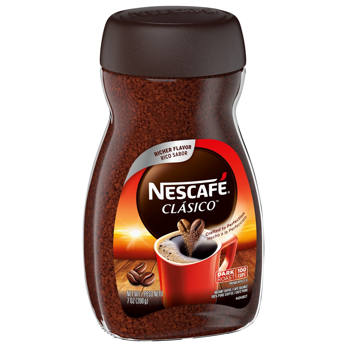 slide 2 of 9, Nescafe Clasico Dark Roast Coffee - 7oz, 7 oz