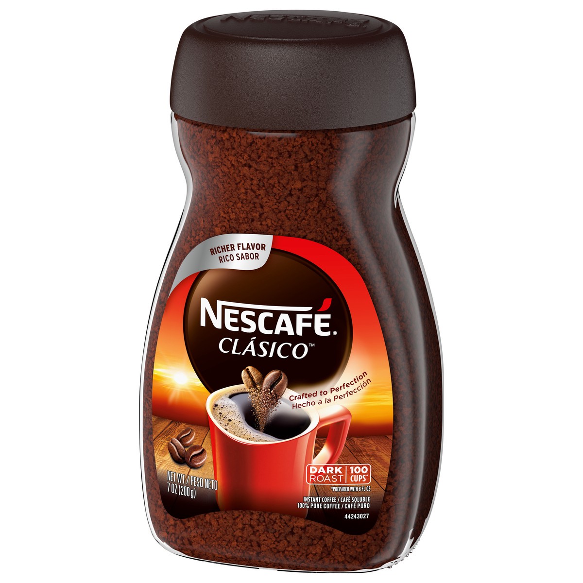 slide 3 of 9, Nescafe Clasico Dark Roast Coffee - 7oz, 7 oz