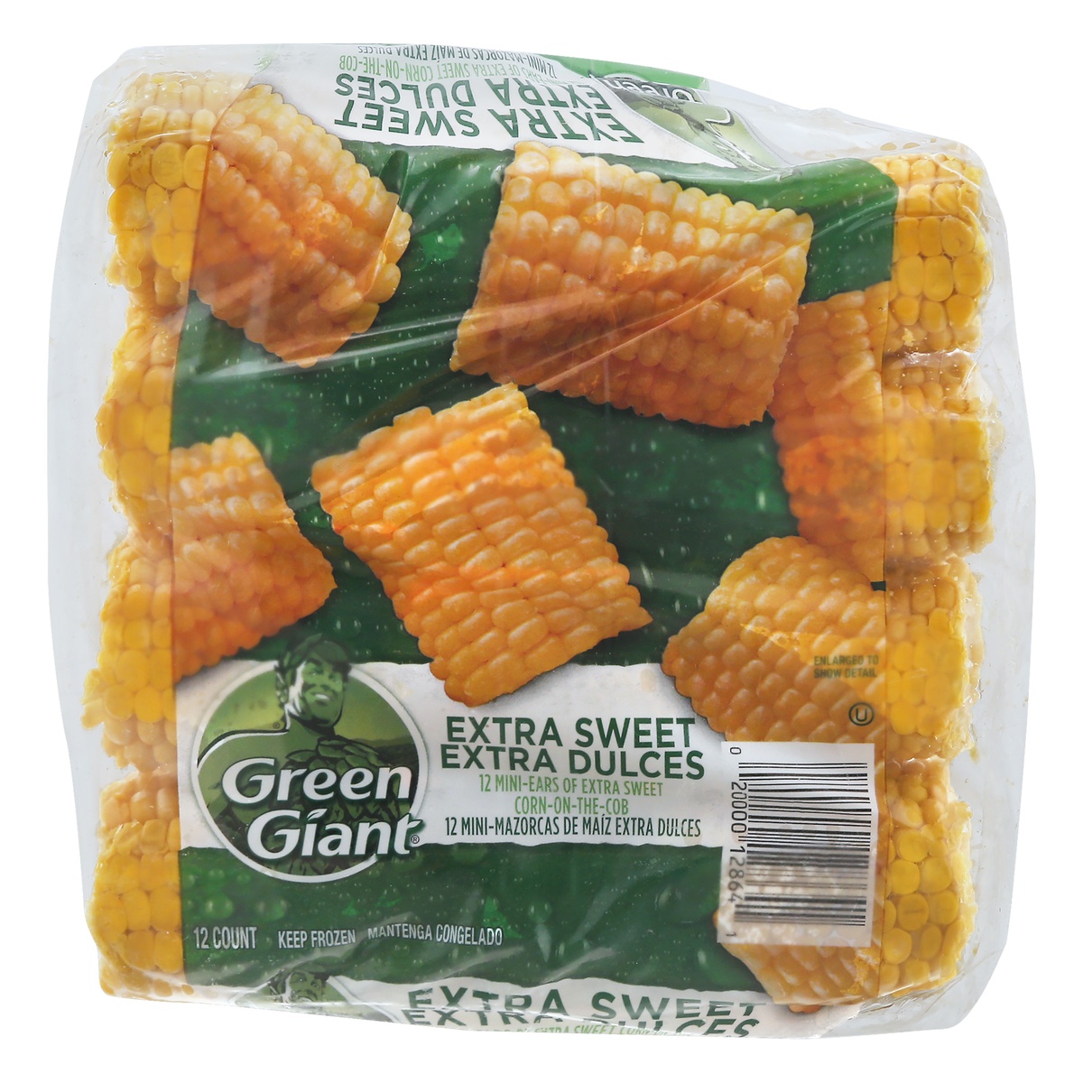 slide 1 of 1, Green Giant Extra Sweet Mini Corn On the Cob 12 ea, 12 ct