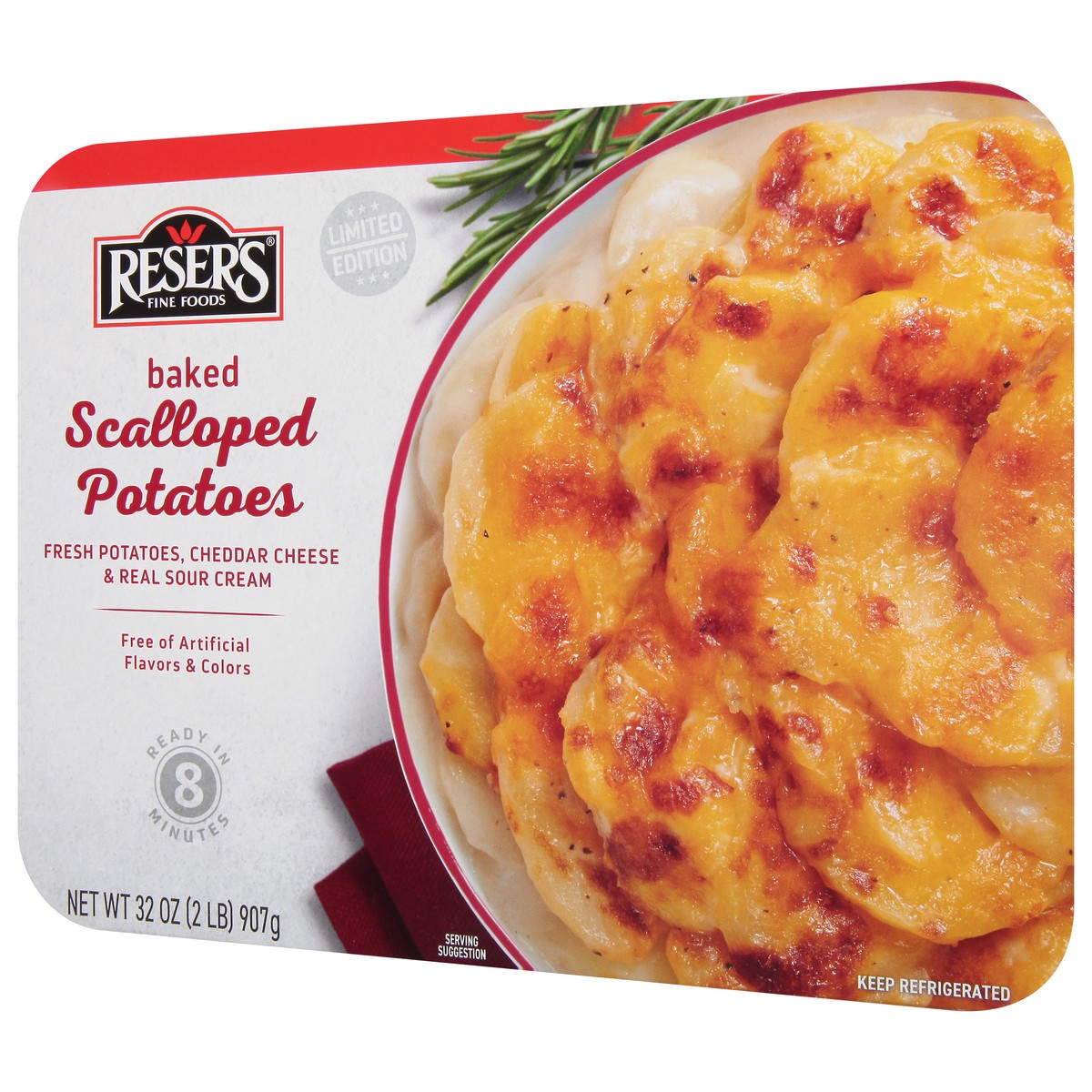 slide 8 of 9, Reser's Baked Scalloped Potatoes 32 oz, 32 oz