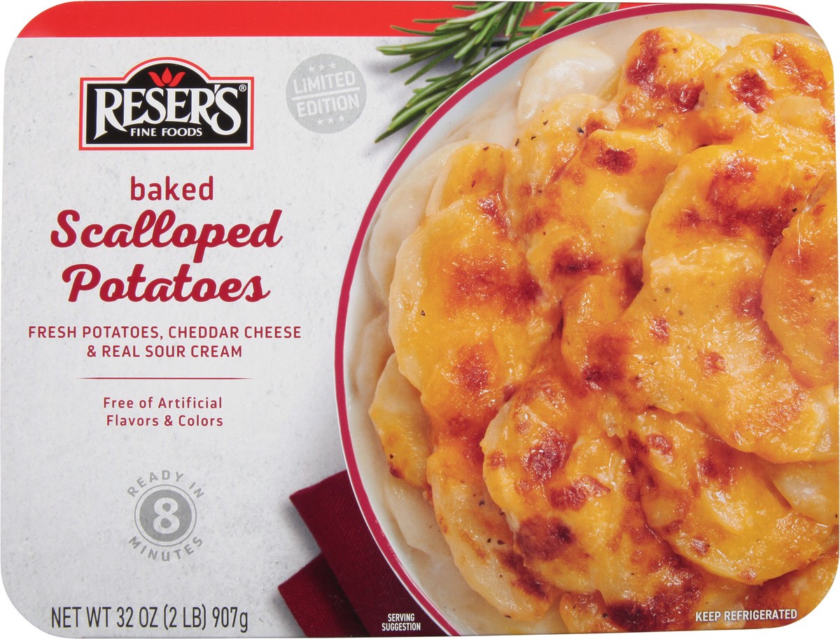 slide 2 of 9, Reser's Baked Scalloped Potatoes 32 oz, 32 oz