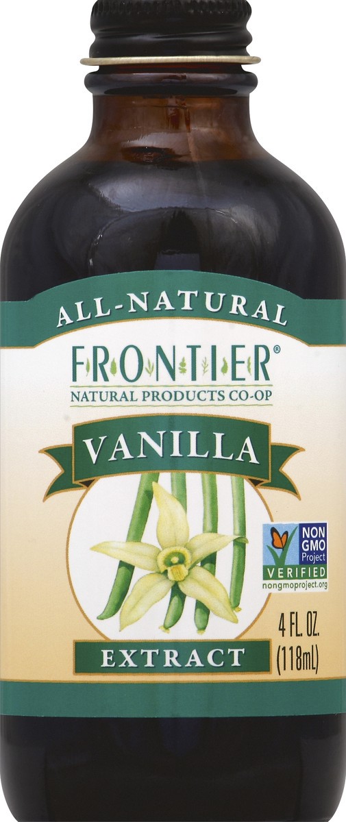 slide 2 of 2, Frontier Vanilla Extract 4 oz, 4 fl oz